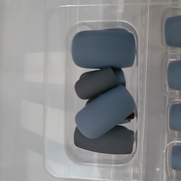 2/$16 Gray Ombre Coffin Press On Nails - Picture 13 of 13